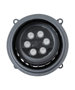 GloboStar® FLOOD-MILO 90736 Κινούμενος Προβολέας – Σποτ Φωτισμού Wall Washer για Φωτισμό Κτιρίων LED 12W 1020lm 10° DC 24V Αδιάβροχο IP67 Φ17 x Υ26cm RGBW DMX512 – Γκρι Ανθρακί – 3 Χρόνια Εγγύηση