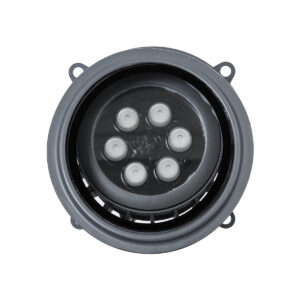 GloboStar® FLOOD-MILO 90736 Κινούμενος Προβολέας – Σποτ Φωτισμού Wall Washer για Φωτισμό Κτιρίων LED 12W 1020lm 10° DC 24V Αδιάβροχο IP67 Φ17 x Υ26cm RGBW DMX512 – Γκρι Ανθρακί – 3 Χρόνια Εγγύηση