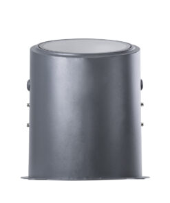 GloboStar® FLOOD-MILO 90737 Κινούμενος Προβολέας – Σποτ Φωτισμού Wall Washer για Φωτισμό Κτιρίων LED 24W 2160lm 10° AC 220-240V Αδιάβροχο IP67 Φ22 x Υ30cm Θερμό Λευκό 2700K – Γκρι Ανθρακί – 3 Χρόνια Εγγύηση