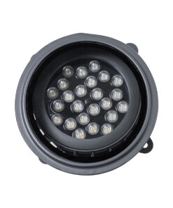 GloboStar® FLOOD-MILO 90737 Κινούμενος Προβολέας – Σποτ Φωτισμού Wall Washer για Φωτισμό Κτιρίων LED 24W 2160lm 10° AC 220-240V Αδιάβροχο IP67 Φ22 x Υ30cm Θερμό Λευκό 2700K – Γκρι Ανθρακί – 3 Χρόνια Εγγύηση