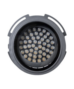 GloboStar® FLOOD-MILO 90741 Κινούμενος Προβολέας – Σποτ Φωτισμού Wall Washer για Φωτισμό Κτιρίων LED 48W 4560lm 10° AC 220-240V Αδιάβροχο IP67 Φ26 x Υ30cm Φυσικό Λευκό 4500K – Γκρι Ανθρακί – 3 Χρόνια Εγγύηση