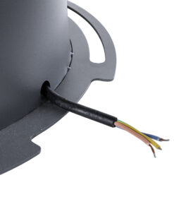 GloboStar® FLOOD-MILO 90741 Κινούμενος Προβολέας – Σποτ Φωτισμού Wall Washer για Φωτισμό Κτιρίων LED 48W 4560lm 10° AC 220-240V Αδιάβροχο IP67 Φ26 x Υ30cm Φυσικό Λευκό 4500K – Γκρι Ανθρακί – 3 Χρόνια Εγγύηση