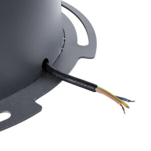 GloboStar® FLOOD-MILO 90741 Κινούμενος Προβολέας – Σποτ Φωτισμού Wall Washer για Φωτισμό Κτιρίων LED 48W 4560lm 10° AC 220-240V Αδιάβροχο IP67 Φ26 x Υ30cm Φυσικό Λευκό 4500K – Γκρι Ανθρακί – 3 Χρόνια Εγγύηση