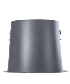 GloboStar® FLOOD-MILO 90742 Κινούμενος Προβολέας – Σποτ Φωτισμού Wall Washer για Φωτισμό Κτιρίων LED 48W 4080lm 10° DC 24V Αδιάβροχο IP67 Φ26 x Υ30cm RGBW DMX512 – Γκρι Ανθρακί – 3 Χρόνια Εγγύηση