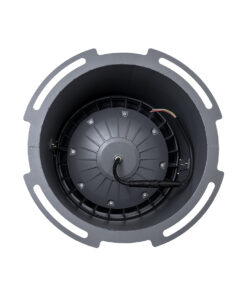 GloboStar® FLOOD-MILO 90742 Κινούμενος Προβολέας – Σποτ Φωτισμού Wall Washer για Φωτισμό Κτιρίων LED 48W 4080lm 10° DC 24V Αδιάβροχο IP67 Φ26 x Υ30cm RGBW DMX512 – Γκρι Ανθρακί – 3 Χρόνια Εγγύηση