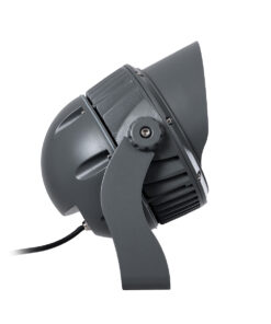 GloboStar® FLOOD-DIMO 90743 Προβολέας Wall Washer με Αντιθαμβωτική Γρίλια για Φωτισμό Κτιρίων LED 54W 4860lm 10° AC 220-240V Αδιάβροχο IP67 Μ26 x Π28 x Υ35cm Θερμό Λευκό 2700K – Γκρι Ανθρακί – 3 Χρόνια Εγγύηση