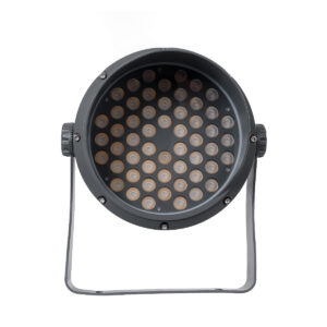 GloboStar® FLOOD-DIMO 90743 Προβολέας Wall Washer με Αντιθαμβωτική Γρίλια για Φωτισμό Κτιρίων LED 54W 4860lm 10° AC 220-240V Αδιάβροχο IP67 Μ26 x Π28 x Υ35cm Θερμό Λευκό 2700K – Γκρι Ανθρακί – 3 Χρόνια Εγγύηση