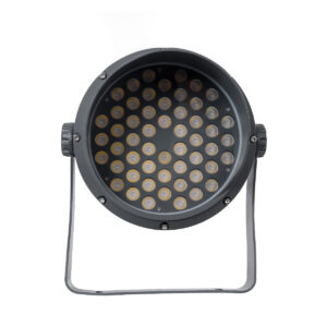 GloboStar® FLOOD-DIMO 90744 Προβολέας Wall Washer με Αντιθαμβωτική Γρίλια για Φωτισμό Κτιρίων LED 54W 5130lm 10° AC 220-240V Αδιάβροχο IP67 Μ26 x Π28 x Υ35cm Φυσικό Λευκό 4500K – Γκρι Ανθρακί – 3 Χρόνια Εγγύηση