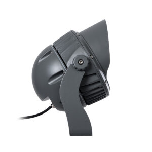 GloboStar® FLOOD-DIMO 90745 Προβολέας Wall Washer με Αντιθαμβωτική Γρίλια για Φωτισμό Κτιρίων LED 54W 4590lm 10° DC 24V Αδιάβροχο IP67 Μ26 x Π28 x Υ35cm RGBW DMX512 – Γκρι Ανθρακί – 3 Χρόνια Εγγύηση