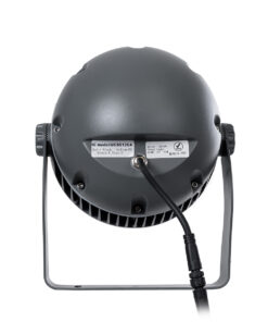 GloboStar® FLOOD-DIMO 90745 Προβολέας Wall Washer με Αντιθαμβωτική Γρίλια για Φωτισμό Κτιρίων LED 54W 4590lm 10° DC 24V Αδιάβροχο IP67 Μ26 x Π28 x Υ35cm RGBW DMX512 – Γκρι Ανθρακί – 3 Χρόνια Εγγύηση