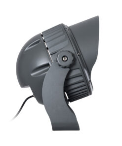 GloboStar® FLOOD-DIMO 90747 Προβολέας Wall Washer με Αντιθαμβωτική Γρίλια για Φωτισμό Κτιρίων LED 100W 9500lm 10° AC 220-240V Αδιάβροχο IP67 Μ34 x Π36 x Υ44cm Φυσικό Λευκό 4500K – Γκρι Ανθρακί – 3 Χρόνια Εγγύηση