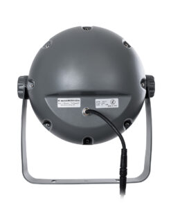 GloboStar® FLOOD-DIMO 90748 Προβολέας Wall Washer με Αντιθαμβωτική Γρίλια για Φωτισμό Κτιρίων LED 100W 8500lm 10° DC 24V Αδιάβροχο IP67 Μ34 x Π36 x Υ44cm RGBW DMX512 – Γκρι Ανθρακί – 3 Χρόνια Εγγύηση