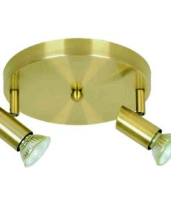 InLight Επιτοίχιο σποτ από μέταλλο σε οξυντέ απόχρωση (9075-2Φ-Οξυντέ)