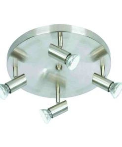 InLight Επιτοίχιο σποτ από μέταλλο σε νίκελ ματ απόχρωση (9075-4Φ-Νίκελ Ματ)