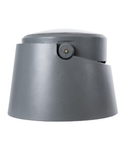 GloboStar® FLOOD-RANA 90751 Κινούμενος Προβολέας – Σποτ Φωτισμού Wall Washer για Φωτισμό Κτιρίων LED 36W 3060lm 5° DC 24V Αδιάβροχο IP67 Φ26 x Υ18cm RGBW DMX512 – Γκρι Ανθρακί – 3 Χρόνια Εγγύηση