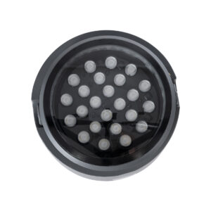 GloboStar® FLOOD-RANA 90752 Κινούμενος Προβολέας – Σποτ Φωτισμού Wall Washer για Φωτισμό Κτιρίων LED 60W 5100lm 5° DC 24V Αδιάβροχο IP67 Φ30 x Υ20cm RGBW DMX512 – Γκρι Ανθρακί – 3 Χρόνια Εγγύηση