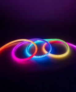 GloboStar® NEONIO 90756 Digital Pixel Addressable Neon Strip – Ψηφιακή Ταινία Neon Flex LED SMD 5050 14.4W/m 60LED/m 20PIXEL/m SPI/TTL Protocol IC SM16703P/WS2811/WS2812 864lm/m 360° DC 12V Αδιάβροχη IP67 Πολύχρωμη RGB – Λευκό Σώμα – Μ1000 x Π2 x Υ2cm – Συσκευασία 10 Μέτρων – 2 Χρόνια Εγγύηση