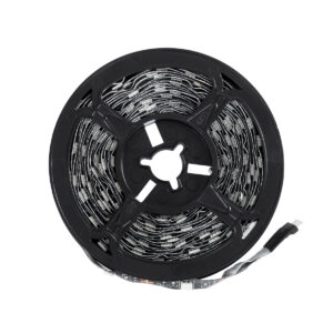 GloboStar® DIGISTRIP 90757 Set RGB Strip – Σετ RGB Ταινίας 5 Μέτρων με Controller & Ασύρματο Χειριστήριο IR – LED SMD 5050 36W/5m 150LED/5m 2880lm/m 120° DC 5V με USB 2.0 IP20 Πολύχρωμο RGB – Dimmable – Μαύρο Σώμα – Μ500 x Π1 x Υ0.2cm – Συσκευασία 5 Μέτρων – 2 Χρόνια Εγγύηση