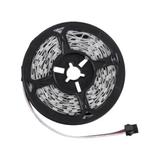 GloboStar® DIGISTRIP 90758 Set Digital Pixel Addressable Strip – Σετ Ψηφιακής Ταινίας 5 Μέτρων με Ψηφιακό Controller & Ασύρματο Χειριστήριο RF & WiFi Mobile APP – LED SMD 5050 36W/5m 150LED/5m 150PIXEL/5m SPI/TTL Protocol 2880lm/m 120° DC 5V με USB 2.0 & WiFi Mobile APP IP20 Πολύχρωμα RGB – Dimmable – Λευκό Σώμα – Μ500 x Π1 x Υ0.2cm – Συσκευασία 5 Μέτρων – 2 Χρόνια Εγγύηση