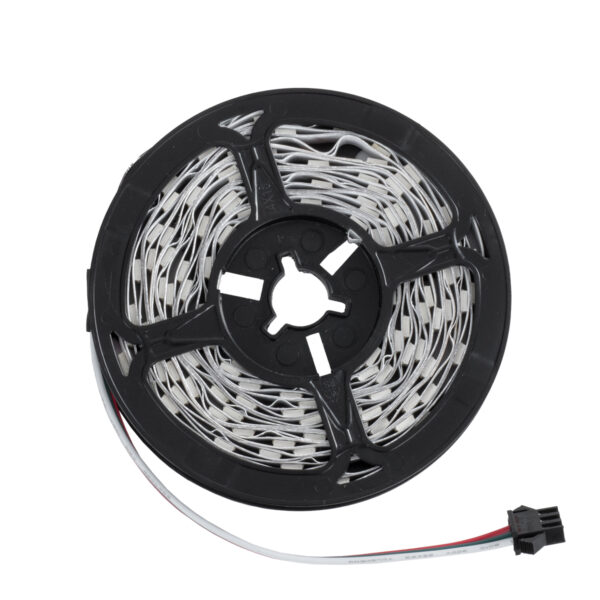 GloboStar® DIGISTRIP 90758 Set Digital Pixel Addressable Strip – Σετ Ψηφιακής Ταινίας 5 Μέτρων με Ψηφιακό Controller & Ασύρματο Χειριστήριο RF & WiFi Mobile APP – LED SMD 5050 36W/5m 150LED/5m 150PIXEL/5m SPI/TTL Protocol 2880lm/m 120° DC 5V με USB 2.0 & WiFi Mobile APP IP20 Πολύχρωμα RGB – Dimmable – Λευκό Σώμα – Μ500 x Π1 x Υ0.2cm – Συσκευασία 5 Μέτρων – 2 Χρόνια Εγγύηση