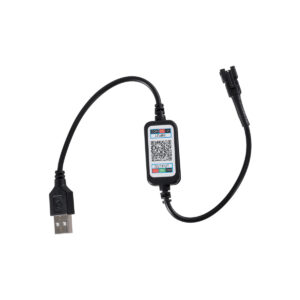 GloboStar® DIGISTRIP 90758 Set Digital Pixel Addressable Strip – Σετ Ψηφιακής Ταινίας 5 Μέτρων με Ψηφιακό Controller & Ασύρματο Χειριστήριο RF & WiFi Mobile APP – LED SMD 5050 36W/5m 150LED/5m 150PIXEL/5m SPI/TTL Protocol 2880lm/m 120° DC 5V με USB 2.0 & WiFi Mobile APP IP20 Πολύχρωμα RGB – Dimmable – Λευκό Σώμα – Μ500 x Π1 x Υ0.2cm – Συσκευασία 5 Μέτρων – 2 Χρόνια Εγγύηση