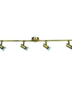 InLight Επιτοίχιο σποτ από μέταλλο σε οξυντέ απόχρωση (9076-4Φ-Οξυντέ)