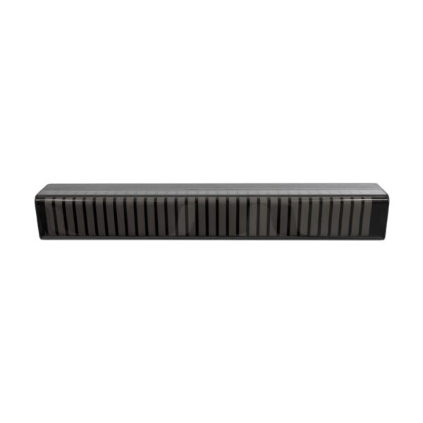 GloboStar® DIGICOLUMN 90761 Μοντέρνο Επιτραπέζιο Φωτιστικό Γραφείου WiFi Digital Pixel Rhythm Music Bar LED 8W 640lm 90° DC 5V με USB 2.0 & WiFi Mobile APP IP20 – Εναλλαγή Φωτισμού μέσω WiFi Εφαρμογής – Πολύχρωμο RGB – Dimmable – Μαύρο – Μ2.3 x Π2.5 x Υ19cm – 2 Χρόνια Εγγύηση