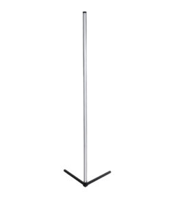 GloboStar® DIGICOLUMN 90763 Μοντέρνο Επιδαπέδιο Φωτιστικό Γραφείου Digital Pixel Symphony Bar LED 16W 1280lm 180° DC 5V με USB 2.0 IP20 – Εναλλαγή Φωτισμού μέσω Τηλεχειριστηρίου – Πολύχρωμα RGB – Dimmable – Μαύρο – Φ3 x Υ165cm – 2 Χρόνια Εγγύηση