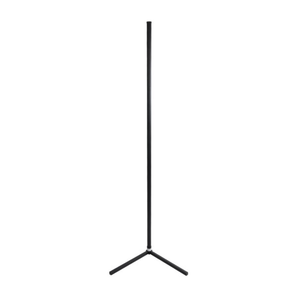 GloboStar® DIGICOLUMN 90763 Μοντέρνο Επιδαπέδιο Φωτιστικό Γραφείου Digital Pixel Symphony Bar LED 16W 1280lm 180° DC 5V με USB 2.0 IP20 – Εναλλαγή Φωτισμού μέσω Τηλεχειριστηρίου – Πολύχρωμα RGB – Dimmable – Μαύρο – Φ3 x Υ165cm – 2 Χρόνια Εγγύηση