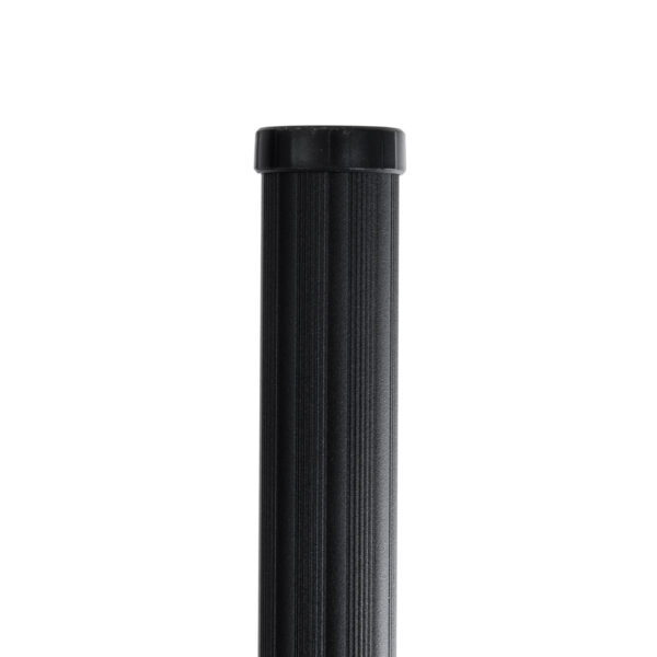 GloboStar® DIGICOLUMN 90763 Μοντέρνο Επιδαπέδιο Φωτιστικό Γραφείου Digital Pixel Symphony Bar LED 16W 1280lm 180° DC 5V με USB 2.0 IP20 – Εναλλαγή Φωτισμού μέσω Τηλεχειριστηρίου – Πολύχρωμα RGB – Dimmable – Μαύρο – Φ3 x Υ165cm – 2 Χρόνια Εγγύηση
