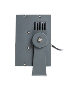 GloboStar® FLOOD-KENA 90765 Προβολέας Wall Washer για Φωτισμό Κτιρίων LED 40W 3400lm 120° AC 220-240V Αδιάβροχο IP67 Μ31 x Π10 x Υ17cm RGBW – Γκρι Ανθρακί – 3 Years Warranty