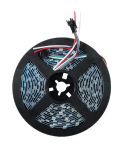 GloboStar® DIGIPRO 90773 Ψηφιακή Ταινία LED SMD 5050 12W/m 60LED/m 20PIXEL/m SPI/TTL Protocol IC TM1814/UCS1912/UCS2912 1200lm/m 120° DC 12V IP20 Πολύχρωμη RGB+WW – Dimmable – Λευκό Σώμα – Μ5000 x Π10 x Υ2mm – Συσκευασία 5 Μέτρων – 5 Χρόνια Εγγύηση