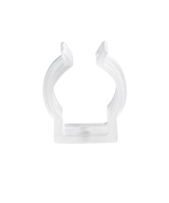 GloboStar® CON-NEONIO 90778 Βάση Στήριξης Ω για την NEONIO Digital Neon Flex LED 14.4W/m 12VDC με Π2 x Υ2cm – Διάφανο – Μ2.3 x Π2 x Υ2.7cm