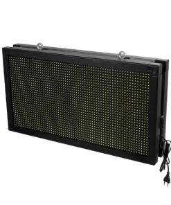 GloboStar® DISPLAY 90796 LED Scrolling Display 64x32cm – Κυλιόμενη Ψηφιακή Πινακίδα / Επιγραφή Διπλής Όψης P10 LED SMD AC 220-240V – Λειτουργία μέσω Wi-Fi με Εφαρμογή APP – Αισθήτηρας Θερμοκρασίας και Υγρασίας – Αδιάβροχο IP65 – Μ70 x Π11 x Υ38.5cm – Ψυχρό Λευκό 6000K – 1 Χρόνο Εγγύηση