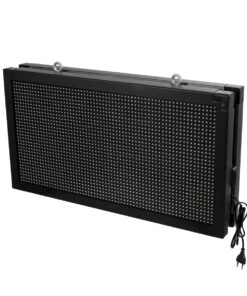 GloboStar® DISPLAY 90798 LED Scrolling Display 64x32cm – Κυλιόμενη Ψηφιακή Πινακίδα / Επιγραφή Διπλής Όψης P10 LED SMD AC 220-240V – Λειτουργία μέσω Wi-Fi με Εφαρμογή APP – Αισθήτηρας Θερμοκρασίας και Υγρασίας – Αδιάβροχο IP65 – Μ70 x Π11 x Υ38.5cm – Μπλε – 1 Χρόνο Εγγύηση