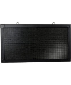 GloboStar® DISPLAY 90799 LED Scrolling Display 64x32cm – Κυλιόμενη Ψηφιακή Πινακίδα / Επιγραφή Διπλής Όψης P10 LED SMD AC 220-240V – Λειτουργία μέσω Wi-Fi με Εφαρμογή APP – Αισθήτηρας Θερμοκρασίας και Υγρασίας – Αδιάβροχο IP65 – Μ70 x Π11 x Υ38.5cm – Πορτοκαλί – 1 Χρόνο Εγγύηση