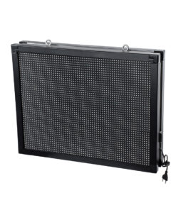 GloboStar® DISPLAY 90805 LED Scrolling Display 64x48cm – Κυλιόμενη Ψηφιακή Πινακίδα / Επιγραφή Διπλής Όψης P10 LED SMD AC 220-240V – Λειτουργία μέσω Wi-Fi με Εφαρμογή APP – Αισθήτηρας Θερμοκρασίας και Υγρασίας – Αδιάβροχο IP65 – Μ70 x Π11 x Υ54.5cm – Πράσινο – 1 Χρόνο Εγγύηση