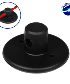 DIY Στήριγμα Καλωδίου Μαύρο για Οροφή ή Τοίχο GloboStar 90810