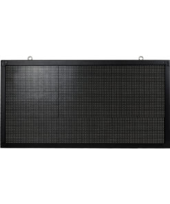 GloboStar® DISPLAY 90813 LED Scrolling Display 96x48cm – Κυλιόμενη Ψηφιακή Πινακίδα / Επιγραφή Διπλής Όψης P10 LED SMD AC 220-240V – Λειτουργία μέσω Wi-Fi με Εφαρμογή APP – Αισθήτηρας Θερμοκρασίας και Υγρασίας – Αδιάβροχο IP65 – Μ102 x Π11 x Υ54.5cm – Πράσινο – 1 Χρόνο Εγγύηση