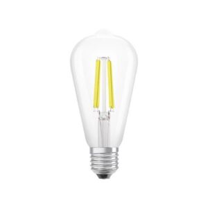 ΛΑΜΠΑ ST64 FILAMENT 4W 840LM E27 3000K CLEAR EUROLAMP – 147-78351