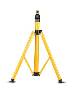 Κίτρινη Βάση Τρίποδας για LED Προβολείς Αλουμίνιο V-TAC – 9104