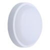 ΦΩΤΙΣΤΙΚΟ ΤΟΙΧΟΥ ΣΤΡΟΓΓΥΛΟ LED 18W Φ200×55 3000K IP54 ΛΕΥΚΟ PLUS EUROLAMP 145-20017