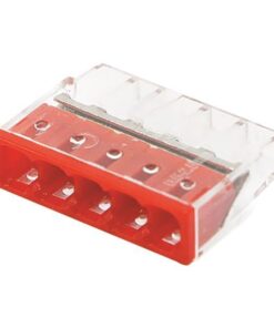 ΚΛΕΜΜΑ PCT-205 5 ΘΕΣΕΩΝ ΜΕ ΥΠΟΔΟΧΗ 0,50-2,5mm 24Α 400V EUROLAMP 147-11046