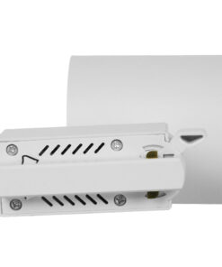 Globostar S-40012 Μονοφασικό Bridgelux COB LED Λευκό Φωτιστικό Σποτ Ράγας 10W 230V 1200lm 30° Θερμό Λευκό 3000k