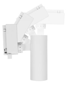 Globostar S-40010 Μονοφασικό Bridgelux COB LED Λευκό Φωτιστικό Σποτ Ράγας 10W 230V 1300lm 30° Ψυχρό Λευκό 6000k