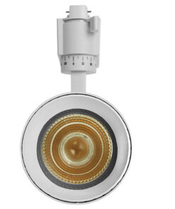 Globostar 60814 Μονοφασικό Bridgelux COB LED Λευκό Φωτιστικό Σποτ Ράγας 30W 230V 3600lm 30° Θερμό Λευκό 3000k