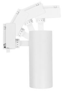 Globostar 60814 Μονοφασικό Bridgelux COB LED Λευκό Φωτιστικό Σποτ Ράγας 30W 230V 3600lm 30° Θερμό Λευκό 3000k