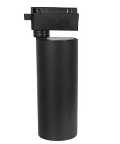 Globostar 60817 Μονοφασικό Bridgelux COB LED Μάυρο Φωτιστικό Σποτ Ράγας 30W 230V 3600lm 30° Θερμό Λευκό 3000k