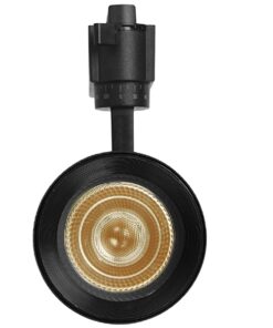 Μονοφασικό Bridgelux COB LED Μάυρο Φωτιστικό Σποτ Ράγας 30W 230V 3750lm 30° Φυσικό Λευκό 4500k GloboStar 93112