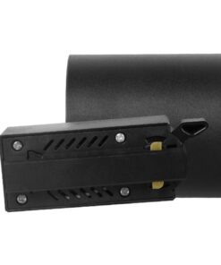 Μονοφασικό Bridgelux COB LED Μάυρο Φωτιστικό Σποτ Ράγας 30W 230V 3750lm 30° Φυσικό Λευκό 4500k GloboStar 93112